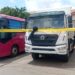 Nana Nkansah Boadu Ayeboafo Donates 11 Tipper Trucks and 2 Buses to Honour Otumfuo Osei Tutu II at 75