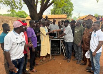 Member Of Parliament For Salaga-South Constituency Donates Modern Sound Systems To Nkwanta Community