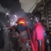 GNFS Prevents Late-Night Nima Market Fire Outbreak from Engulfing Entire Market Section