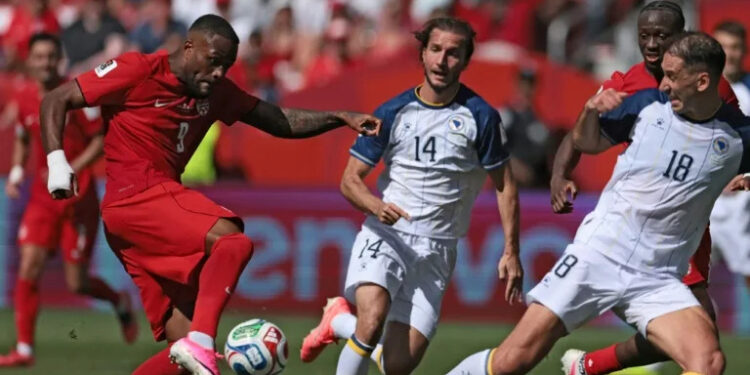 Canada Pick Up First Ever World Cup Point After 1-1 Draw With Bosnia and Herzegovina
