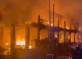 Fire Guts Tudu Market Area in Accra CBD as GNFS Battles to Contain Blaze