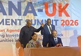 Ghana, UK Seal Growth Partnership at London Investment Summit to Boost Jobs, Infrastructure and Skills