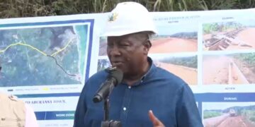 Big Push Projects Slowed by Rains, Work to Accelerate After Weather Conditions Improve – Mahama