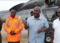 Mahama Commiserates with Flood Victims, Directs Emergency Relief After Aerial Inspection