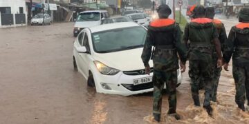 GAF Deploys Troops to Flood-Hit Accra Communities Under ‘Operation Boafo’