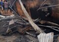 Fuel Tanker Fire Burns Driver to Death at Adubinso in Ashanti Region