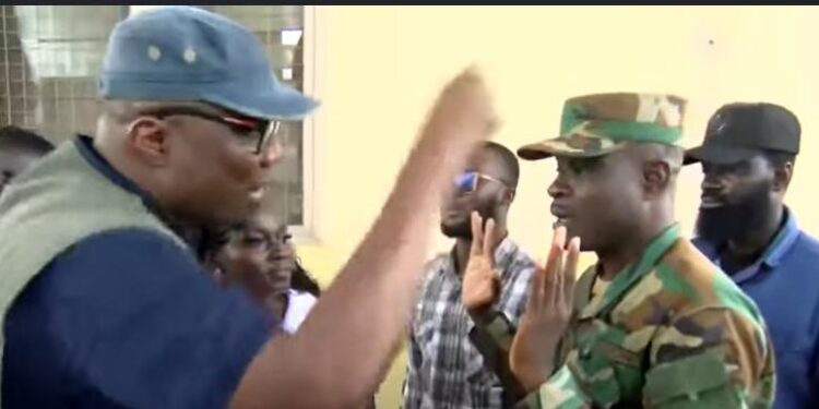 Soldiers Clash with Minority MPs During Visit to Afari Military Hospital