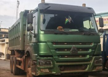 Two Arrested as Police Intercept Tip-Per Truck Loaded With Suspected Indian Hemp at Afienya