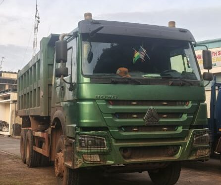 Two Arrested as Police Intercept Tip-Per Truck Loaded With Suspected Indian Hemp at Afienya