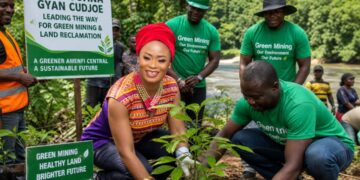 Joana Gyan Cudjoe Leads Green Mining, Land Reclamation Drive