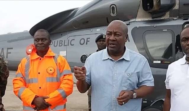 Mahama Releases GHS300 Million for Flood Relief, Mitigation