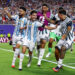 Argentina Beat Ten-Man Switzerland to Set Up England Semi-final Clash