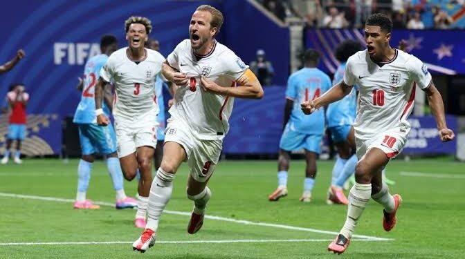 Kane strikes twice as England come from behind to secure 2-1 win over DR Congo