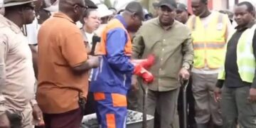 Mahama Joins National Clean-Up Exercise, Commends Ghanaians for Strong Turnout