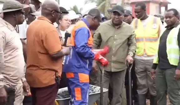 Mahama Joins National Clean-Up Exercise, Commends Ghanaians for Strong Turnout