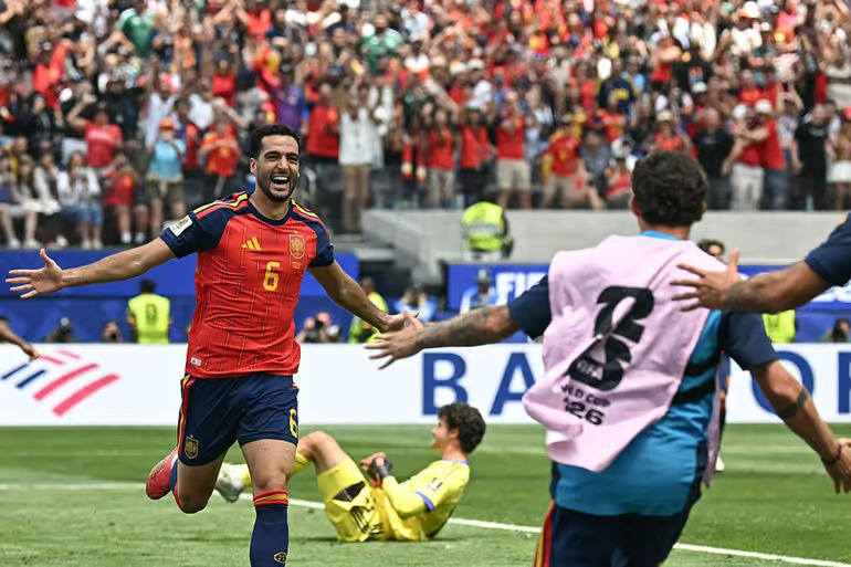 Spain’s Super-Sub Merino Sends Belgium Home to Set Up Blockbuster France Semi-final Clash