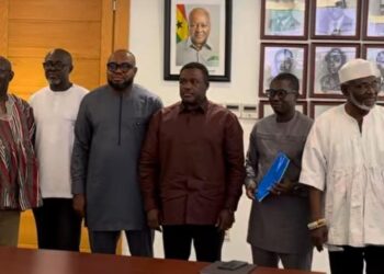 Sam George Receives DTT Committee’s Final Report on Framework for Digital Terrestrial Television Reform