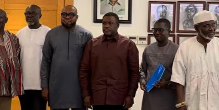 Sam George Receives DTT Committee’s Final Report on Framework for Digital Terrestrial Television Reform