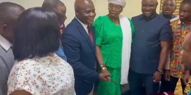 MPs Celebrate Salaga South MP, Hon. Hajia Zuwera on 56th Birthday