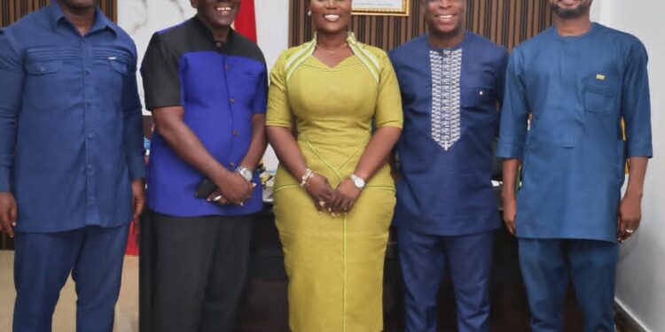 Akrobeto Leads Delegation to Deputy Transport Minister To Push Road Safety Campaign
