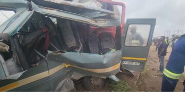 11 Children Injured After Tipper Truck Rams School Bus Near Accra Mall