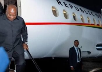 Mahama Arrives in Jamaica for Four-Day State Visit