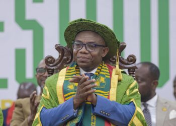 KNUST Ushers in New Era as Professor Christian Agyare Invested as 13th Vice Chancellor