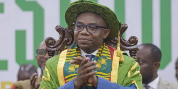 KNUST Ushers in New Era as Professor Christian Agyare Invested as 13th Vice Chancellor