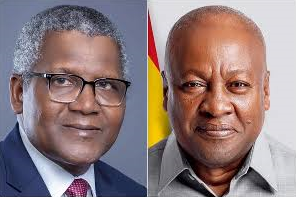 Dangote Hails Mahama Over Ghana’s Economic Turnaround