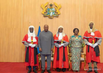 Mahama Swears In Three New Supreme Court Justices
