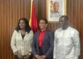 Armah-Kofi Buah Hands Over Ministry of Environment, Science and Technology to Zanetor Agyeman-Rawlings