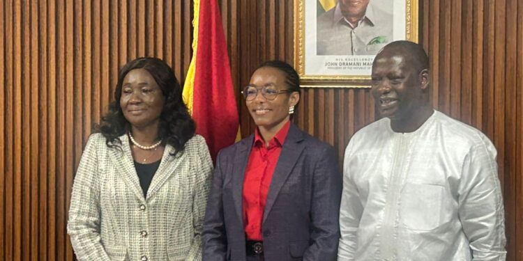 Armah-Kofi Buah Hands Over Ministry of Environment, Science and Technology to Zanetor Agyeman-Rawlings