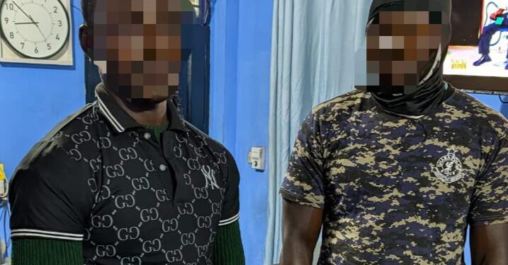 Two Arrested at Ashaiman Over Alleged Police Impersonation and Motorbike Theft