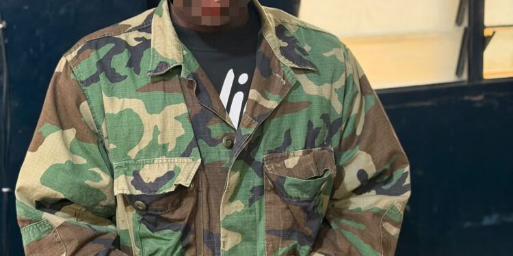 Ex-Convict Arrested in Ashaiman for Alleged Soldier Impersonation