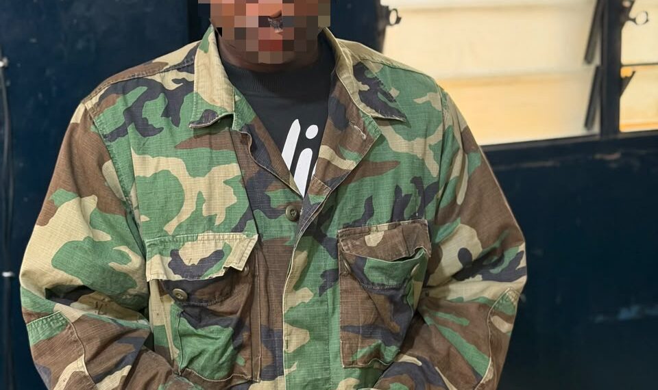 Ex-Convict Arrested in Ashaiman for Alleged Soldier Impersonation
