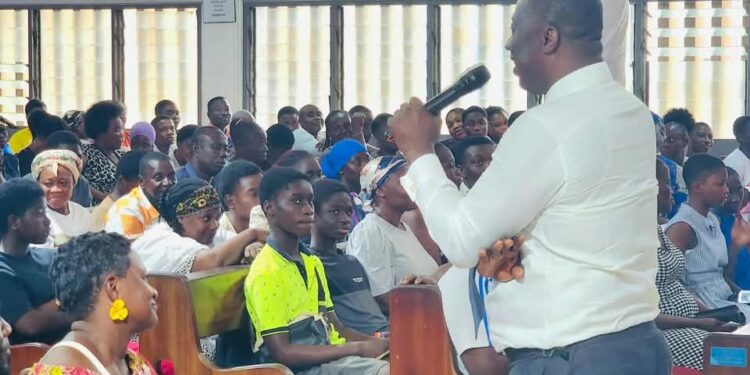 Patrick Yaw Boamah Supports 344 Brilliant but Needy Students in Okaikwei Central