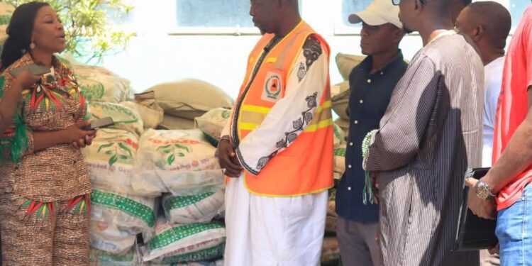 Grace Ayensu-Danquah Secures Relief Items for 65 Sekondi Fishing Harbour Fire Victims