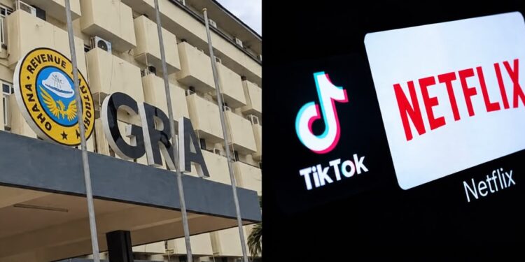 GRA Clarifies 20% VAT on Netflix, Spotify, TikTok and Other Digital Services